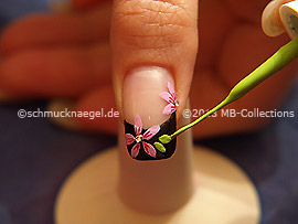 Nail art liner de color verde claro