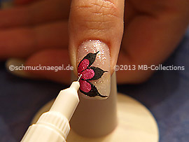 Nail art pen de color blanco