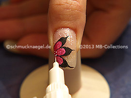 Nail art pen de color blanco