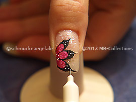 Nail art pen de color blanco