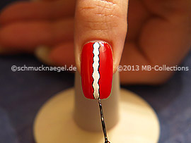 Nail art liner de color negro