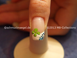 Nochevieja 7: Nail Art Motivo 372