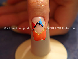 Nail art motivo