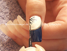 nail art liner de color negro
