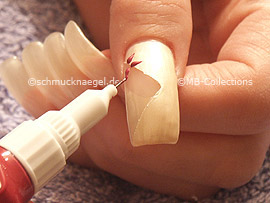 nail art pen de color lavanda