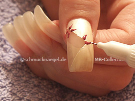nail art pen de color lavanda