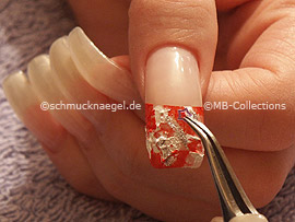 pinzeta y nail art shapes