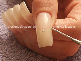 nail art liner de color plata-glitter