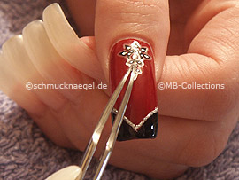 pinzeta y nail sticker