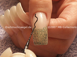 nail art liner de color negro
