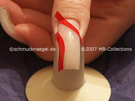 plantilla para manicura francesa y pinzeta