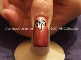 nail art liner de color negro