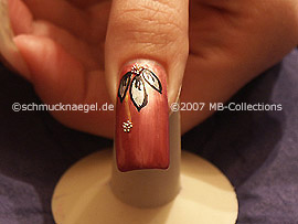 nail art liner de color oro-metálico, spot-swirl, nail art bouillons y esmalte transparente