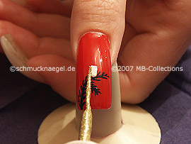 nail art liner de color oro-glitter