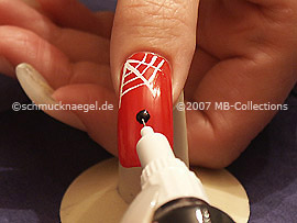 Nail art pen de color negro