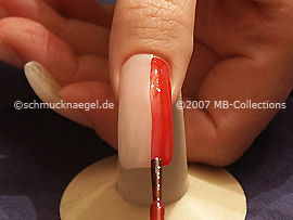 Intente de aplicar uniformemente el esmalte