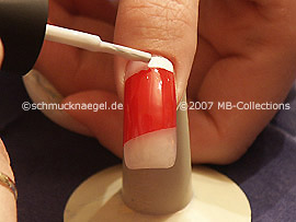 Esmalte en blanco