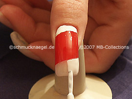 Esmalte en blanco