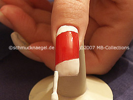 Esmalte en blanco