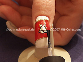 Nail art liner de color oro-Glitter