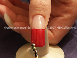 Esmalte con oro-Glitter