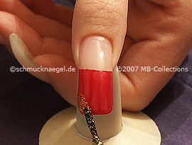 Esmalte con oro-Glitter