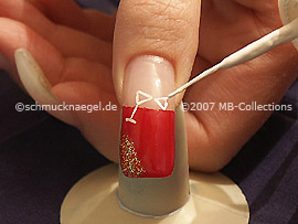 Nail art liner en blanco