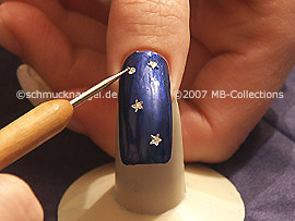 Piedras strass y spot-swirl