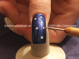 Piedras strass y spot-swirl