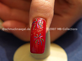 Nochevieja 3: Nail Art Motivo 097