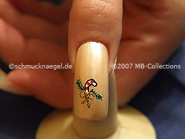 Motivo de Navidad 6 - Nail Art Motivo 099