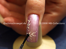 Clear nail lacquer