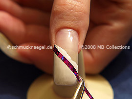 Hologram foil and the tweezers