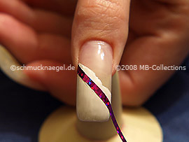 Hologram foil and the tweezers