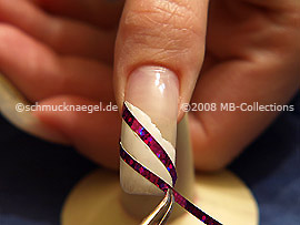 Hologram foil and the tweezers