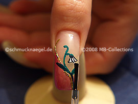 Clear nail lacquer