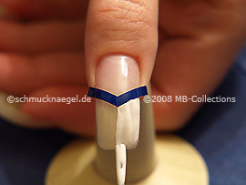 Nail lacquer in the colour white