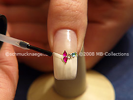 Clear nail lacquer