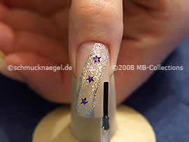 Clear nail lacquer