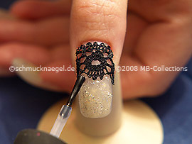 Clear nail lacquer