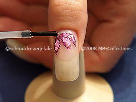 Clear nail lacquer