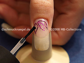 Clear nail lacquer