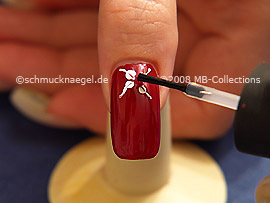Clear nail lacquer