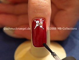 Clear nail lacquer