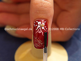 Clear nail lacquer