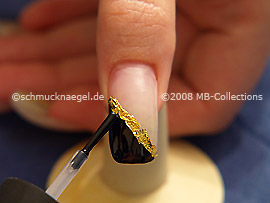 Clear nail lacquer