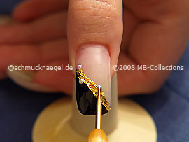 Half pearls and tweezers