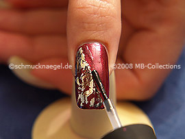 Clear nail lacquer