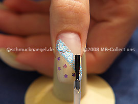 Clear nail lacquer