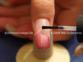 Clear nail lacquer